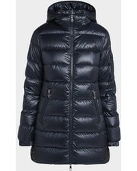 Moncler - Glements Hooded Mid-Length Down Jacket - Lyst