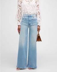 Mother - Patch Pocket Undercover Sneak Jeans - Lyst