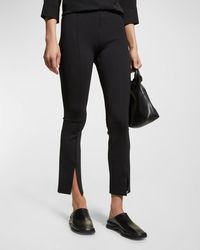 The Row - Thilde Slit-Front Skinny Pants - Lyst