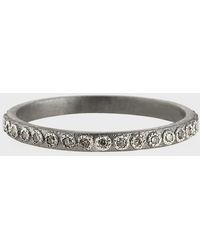 Armenta - New World Stackable Ring With Champagne Diamonds - Lyst
