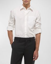 Helmut Lang - Classic Button-Down Soft Cotton Shirt - Lyst