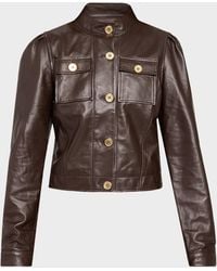 Ramy Brook - Elsa Leather Jacket - Lyst