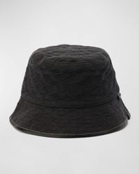 COACH - Signature C Denim Bucket Hat - Lyst
