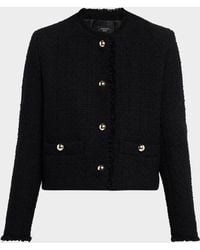 Weekend by Maxmara - Fringed Button-Down Jacket - Lyst