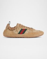 Gucci - Shift Gg Canvas Low-Top Sneakers - Lyst