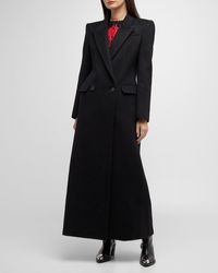 Alexander McQueen - Tailored Double-breasted Long Coat - Lyst