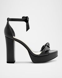 Alexandre Birman - Mabeleh Leather Platform Sandals - Lyst