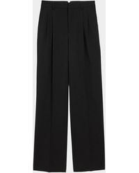 Ami Paris - Zuit Wool Two-Pleat Trousers - Lyst