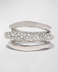 Alexis - Solanales Crystal Orbitting Ring - Lyst