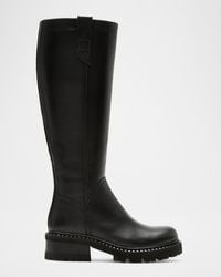 La Canadienne - Cyrus Leather Lug-Sole Knee Boots - Lyst