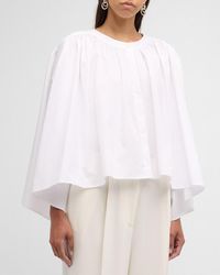 Co. - Gathered Tunic Top - Lyst