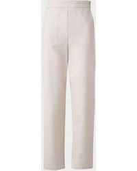 Akris - Flynn Stretch Denim Conical-Leg Ankle Pants - Lyst