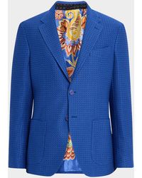 Etro - Apos;S Cotton Jacquard Two-Button Sport Coat - Lyst