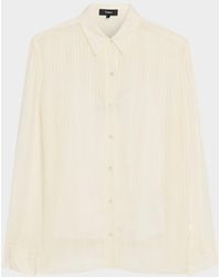 Theory - Classic Button-Front Shirt - Lyst