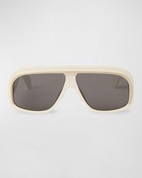 Palm Angels - Reedley Acetate And Metal Shield Sunglasses - Lyst