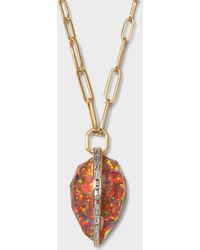 Stephen Webster - Large Diced Pear Pendant Necklace With Fire Opalescent Quartz - Lyst