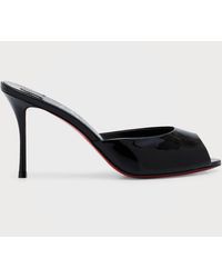 Christian Louboutin - Me Dolly Patent Sole Sandals - Lyst