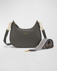 orYANY - French Zip Leather Crossbody Bag - Lyst