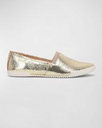Frye - Melanie Leather Slip-On Sneakers - Lyst