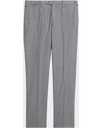 Kiton - Apos;S Wool Twill Flat-Front Trousers - Lyst