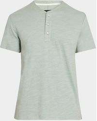 Rag & Bone - Apos;S Slubbed Cotton Henley T-Shirt - Lyst