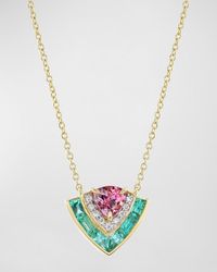 Emily P. Wheeler - Tiered Necklace With 18k Yellow Gold And Gems - Lyst