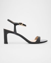 Stuart Weitzman - Babette Leather Ankle-Strap Sandals - Lyst