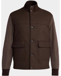 Moncler - Apos;S Urvalis Hybrid Down Blouson Jacket - Lyst