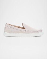 Frye - Ivy Venetian Suede Sporty Loafers - Lyst