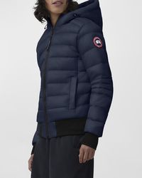Canada Goose - Crofton Hooded Down Bomber Jacket - Lyst