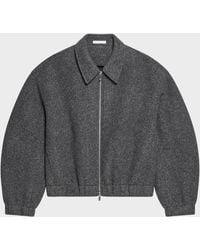 Helmut Lang - Apos;S Wool Bonded Full-Zip Bomber Jacket - Lyst