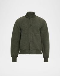 Canada Goose - Hudson Fleece Snap-Front Bomber Jacket - Lyst