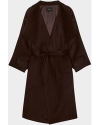 Rails - Celeste Tie-Waist Wool-Blend Coat - Lyst