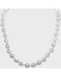 Margo Morrison - Small Baroque Pearl Necklace, 10-12Mm, 18"L - Lyst