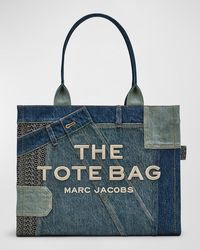 Marc Jacobs - The Deconstructed Denim Large Tote Bag - Lyst