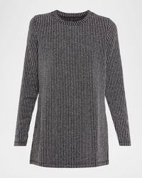 Johnny Was - Jenna Metallic Rib Knit Tunic - Lyst