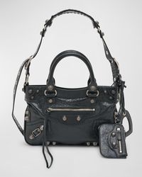 Balenciaga - Le Cagole Medium Leather Tote Bag - Lyst