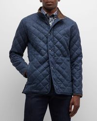 Peter Millar - Suffolk Quilted Travel Coat - Lyst