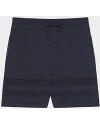 Givenchy - Apos;S Jacquard Stripe Knit Drawstring Shorts - Lyst