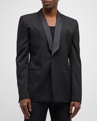 Givenchy - Wool Tuxedo Jacket - Lyst