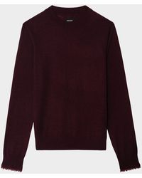 Zadig & Voltaire - Ivy Crewneck Cashmere Pullover - Lyst