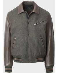 Rag & Bone - Apos;S Jeremy British Wool Varsity Jacket - Lyst