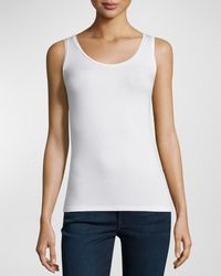 Majestic Filatures - Soft Touch Scoop-Neck Tank - Lyst