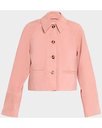 Tanya Taylor - Gidget Suede Jacket - Lyst