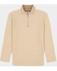 Robert Graham - Heathered Knit Quarter-Zip Sweater - Lyst