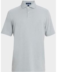 Peter Millar - Albatross Cotton Piqué Polo - Lyst