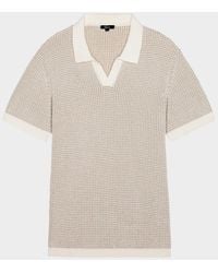 Rails - Apos;S Pearson Cotton-Cashmere Johnny Collar Polo Shirt - Lyst