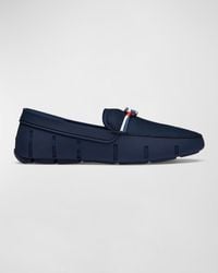 Swims - Mesh And Rubber Riva Loafers - Lyst