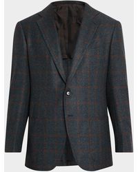 Cesare Attolini - Apos;S Plaid Cashmere Two-Button Jacket - Lyst