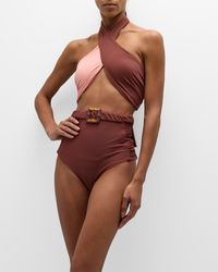 Johanna Ortiz - Ginger Spice Halter Bikini Top - Lyst